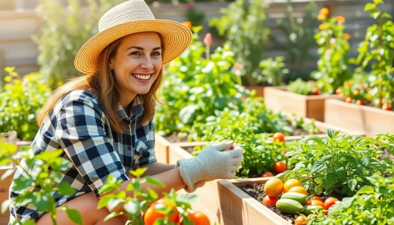 small vegetable garden